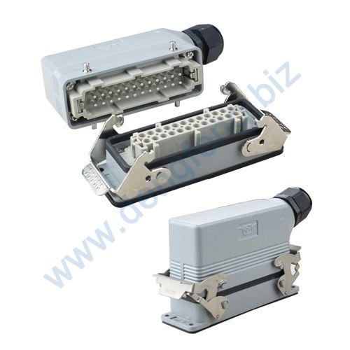 重載連接器 彎式24芯