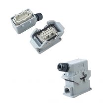 重載連接器 彎式10芯