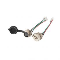 圓形電纜連接器 彩排四芯